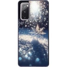 Samsung Galaxy S20 FE 5G Case Hülle - Schneeflocke Solar Glanz