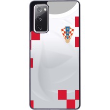 Samsung Galaxy S20 FE 5G Case Hülle - Kroatien 2022 personalisierbares Fussballtrikot