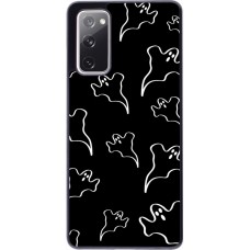 Samsung Galaxy S20 FE 5G Case Hülle - Halloween 2024 black and white ghosts