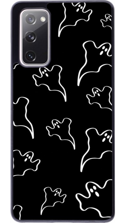 Samsung Galaxy S20 FE 5G Case Hülle - Halloween 2024 black and white ghosts