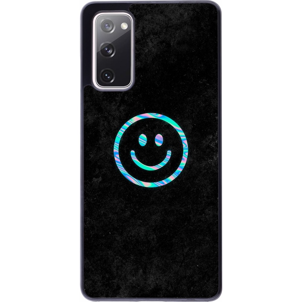 Samsung Galaxy S20 FE 5G Case Hülle - Happy smiley irisirt