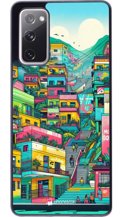 Samsung Galaxy S20 FE 5G Case Hülle - Medellin Comuna 13 Kunst