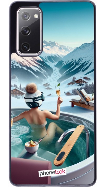 Samsung Galaxy S20 FE 5G Case Hülle - Berg Glamour Whirlpool