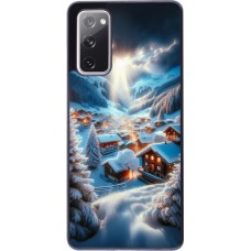 Samsung Galaxy S20 FE 5G Case Hülle - Berg Schnee Licht