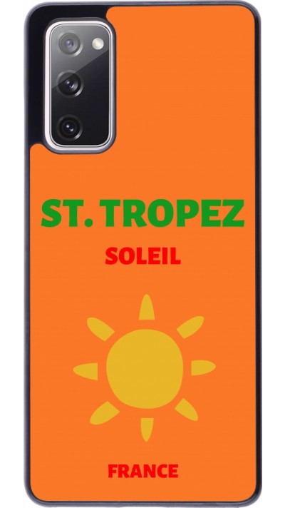 Samsung Galaxy S20 FE 5G Case Hülle - Pop Summer Destination St-Tropez