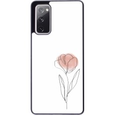 Samsung Galaxy S20 FE 5G Case Hülle - Spring 23 minimalist flower