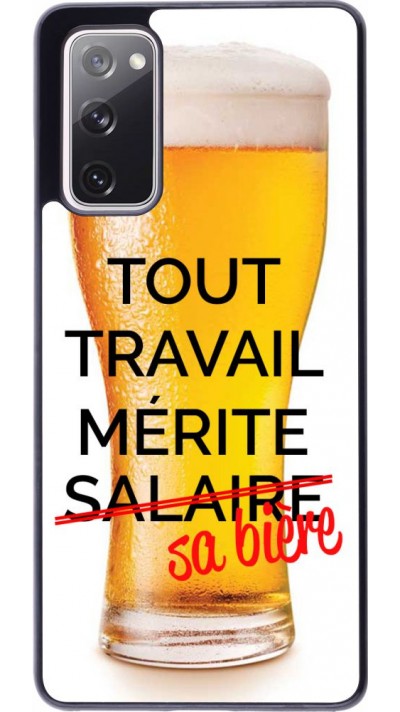 Hülle Samsung Galaxy S20 FE - Tout travail mérite sa bière