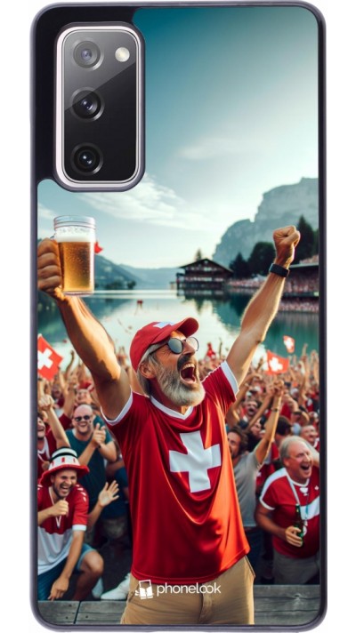 Samsung Galaxy S20 FE 5G Case Hülle - Schweizer Sieg Fanzone Euro 2024