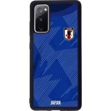 Samsung Galaxy S20 FE 5G Case Hülle - Silikon schwarz Japan 2022 personalisierbares Fussballtrikot