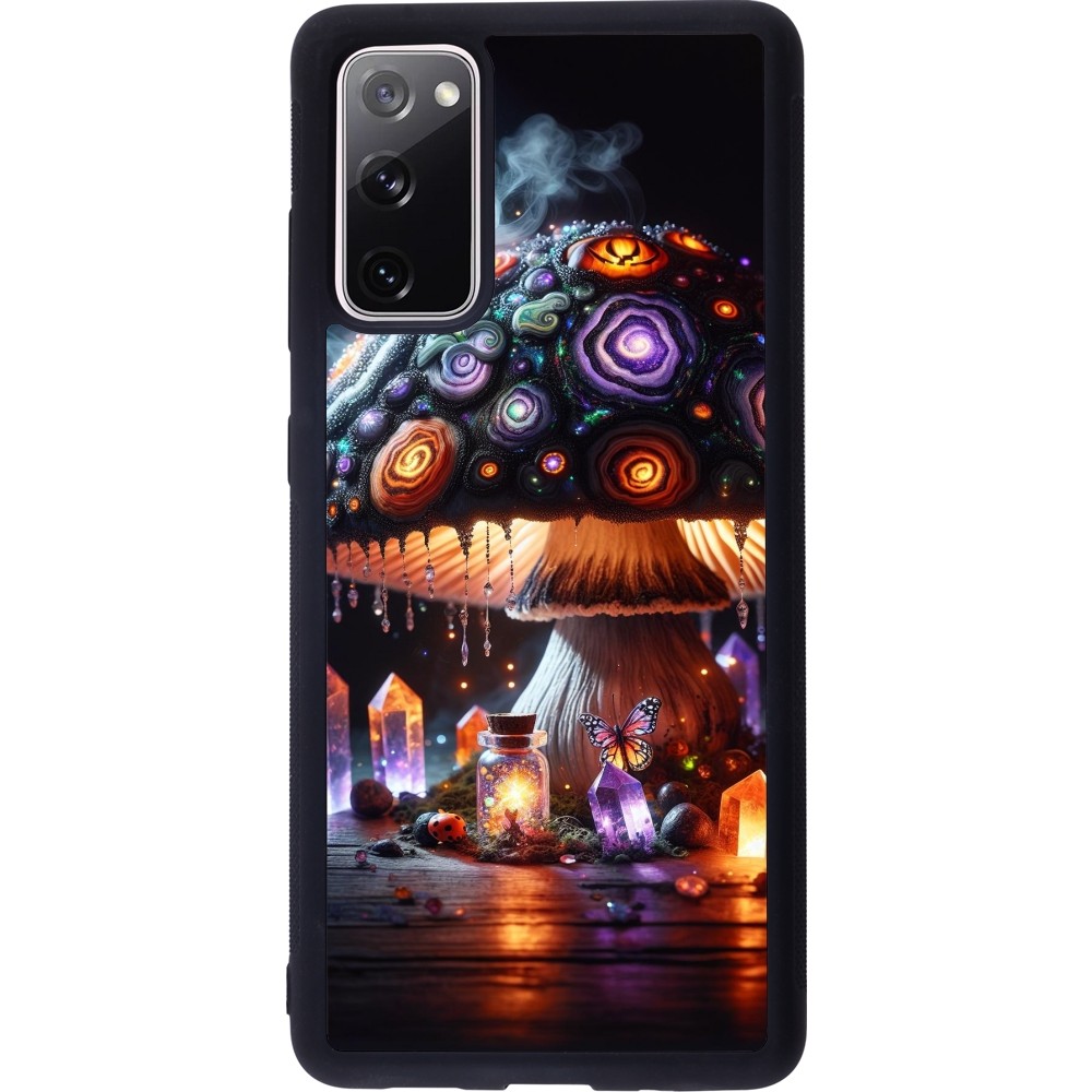 Samsung Galaxy S20 FE 5G Case Hülle - Silikon schwarz Halloween Zaubertrank Magie