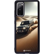 Samsung Galaxy S20 FE 5G Case Hülle - Silikon schwarz Mercedes G Drift Wueste