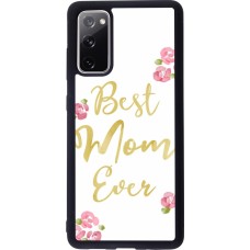 Samsung Galaxy S20 FE 5G Case Hülle - Silikon schwarz Mom 2024 best Mom ever