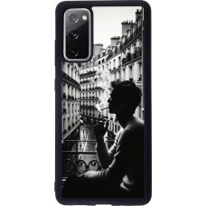 Samsung Galaxy S20 FE 5G Case Hülle - Silikon schwarz Parisian Smoker