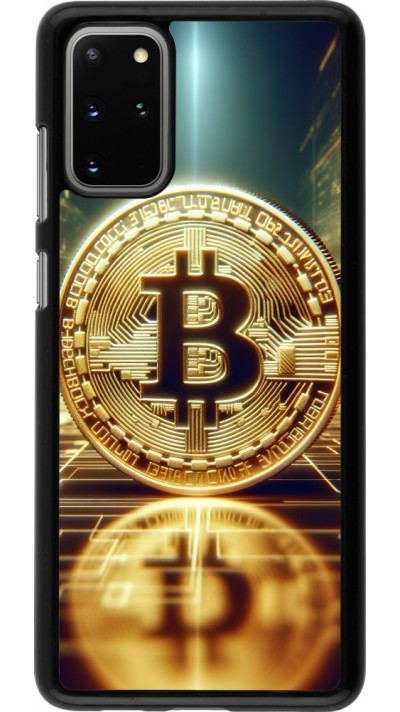 Samsung Galaxy S20+ Case Hülle - Bitcoin Stehen