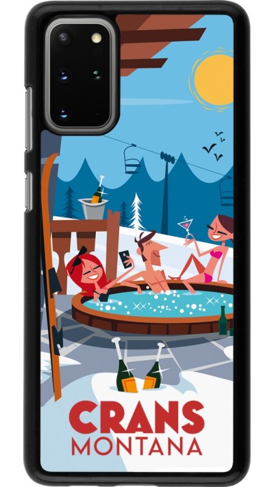 Samsung Galaxy S20+ Case Hülle - Crans-Montana Mountain Jacuzzi