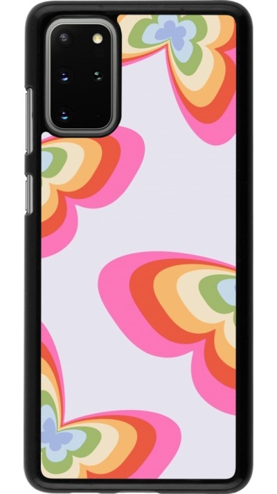 Samsung Galaxy S20+ Case Hülle - Easter 2024 rainbow butterflies