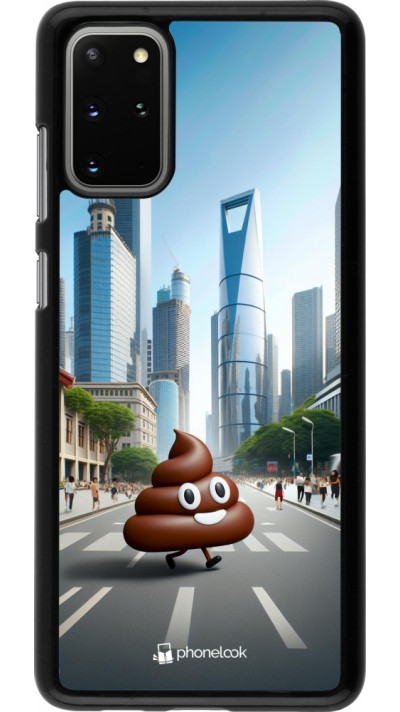 Samsung Galaxy S20+ Case Hülle - Kackhaufen Emoji Spaziergang