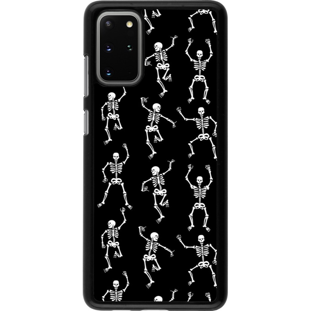 Samsung Galaxy S20+ Case Hülle - Halloween 2024 dancing skeleton