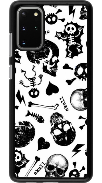 Samsung Galaxy S20+ Case Hülle - Halloween 2024 skeleton mix