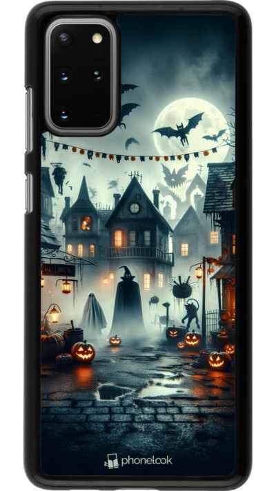 Samsung Galaxy S20+ Case Hülle - Halloween Spukstadt