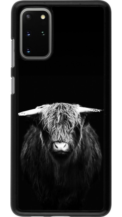 Samsung Galaxy S20+ Case Hülle - Highland calf black