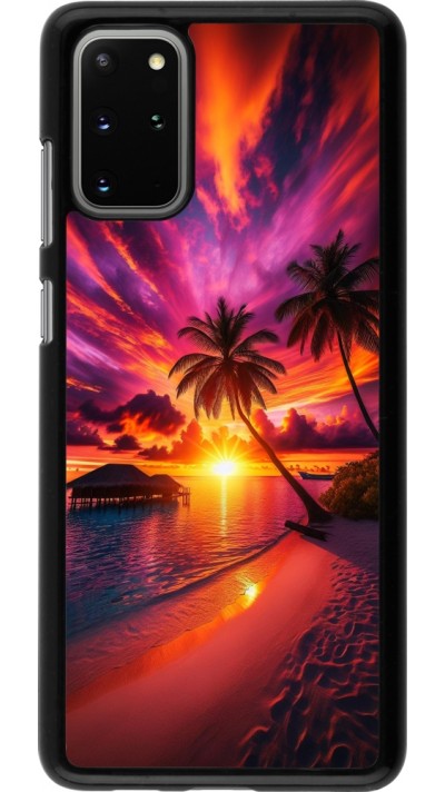 Samsung Galaxy S20+ Case Hülle - Malediven Abenddämmerung Glückseligkeit