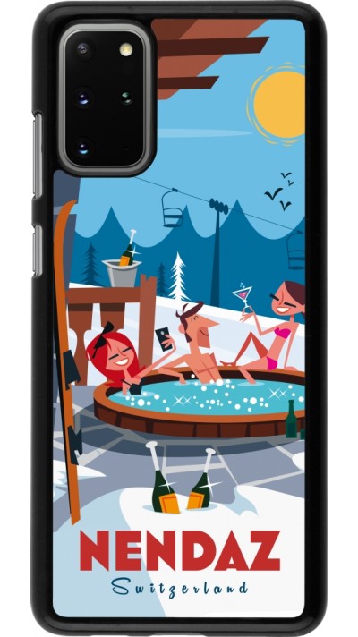 Samsung Galaxy S20+ Case Hülle - Nendaz Mountain Jacuzzi