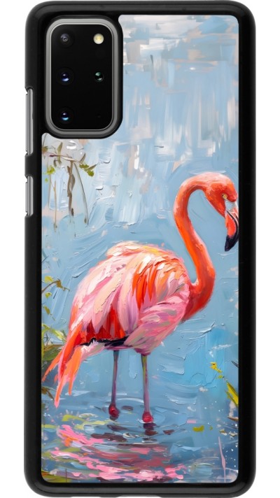 Samsung Galaxy S20+ Case Hülle - Paint Flamingo