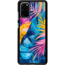 Samsung Galaxy S20+ Case Hülle - Palms Blue