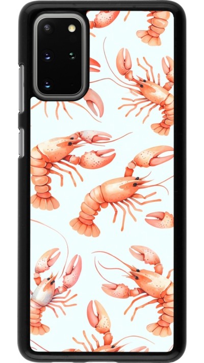 Samsung Galaxy S20+ Case Hülle - Muster von pastellfarbenen Hummern