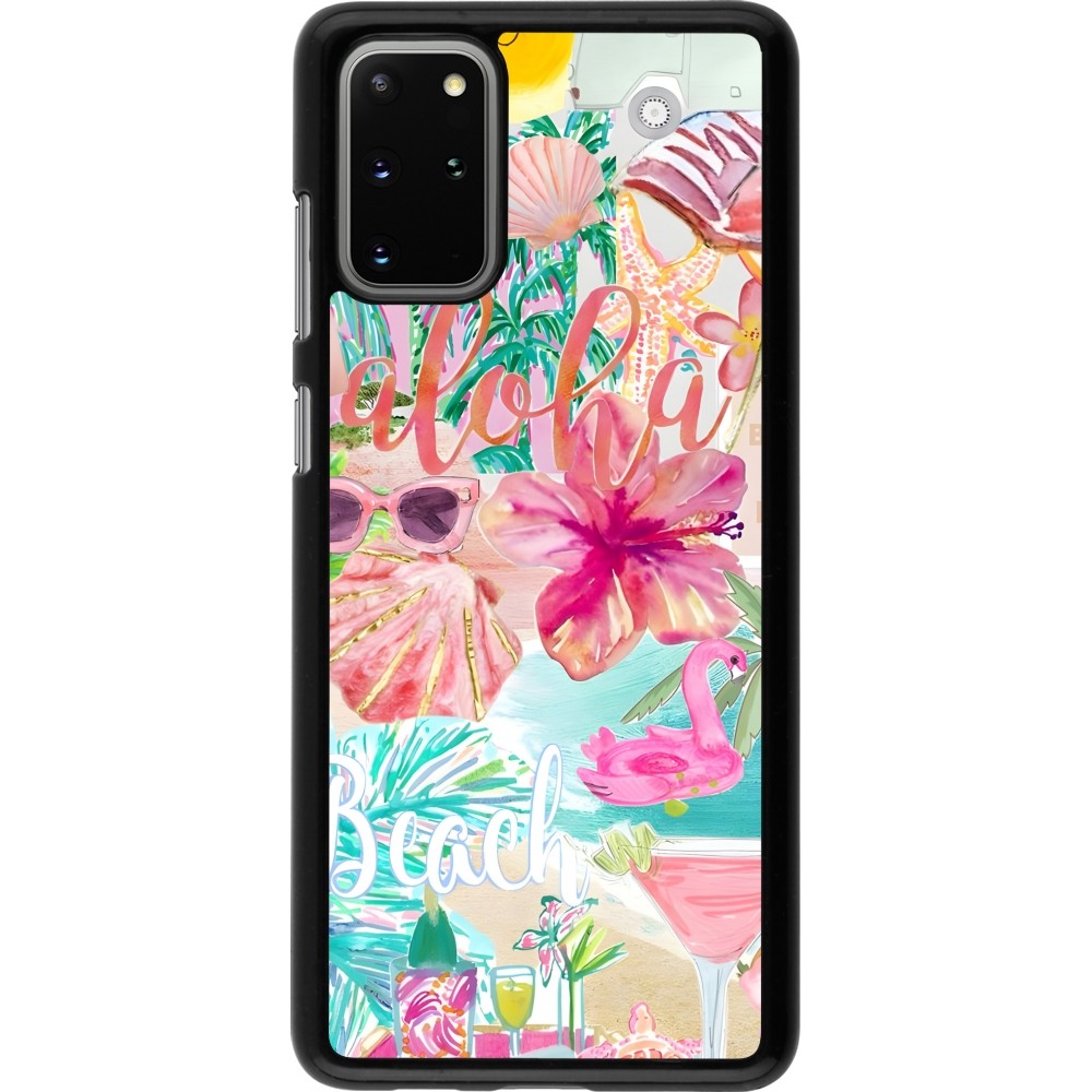 Samsung Galaxy S20+ Case Hülle - Preppy Collage Aloha