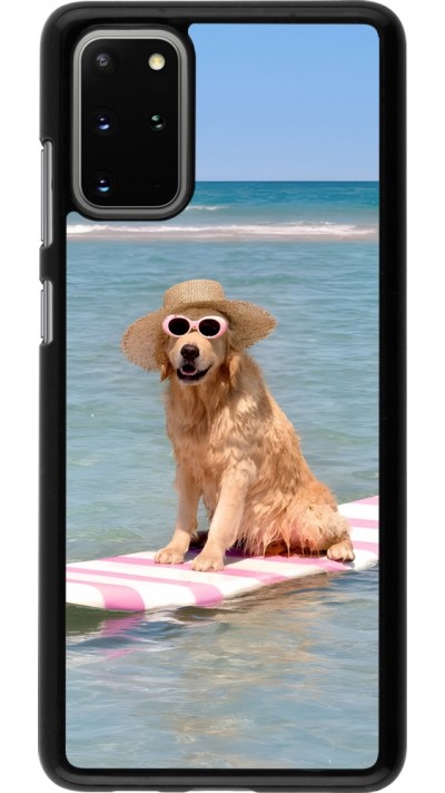 Samsung Galaxy S20+ Case Hülle - Summer Dog on Paddle