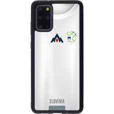 Samsung Galaxy S20+ Case Hülle - Silikon schwarz Fussballtrikot Slowenien