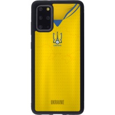 Samsung Galaxy S20+ Case Hülle - Silikon schwarz Fussballtrikot Ukraine