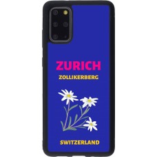 Samsung Galaxy S20+ Case Hülle - Silikon schwarz Pop Summer Destination Zurich