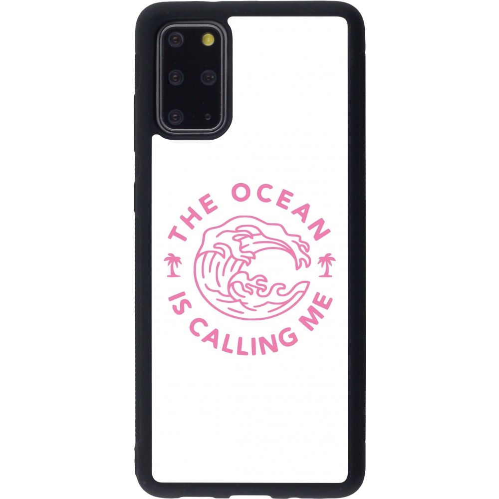 Samsung Galaxy S20+ Case Hülle - Silikon schwarz The Ocean is calling me