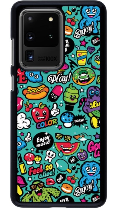 Samsung Galaxy S20 Ultra Case Hülle - Cartoons old school