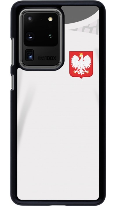 Samsung Galaxy S20 Ultra Case Hülle - Polen 2022 personalisierbares Fussballtrikot