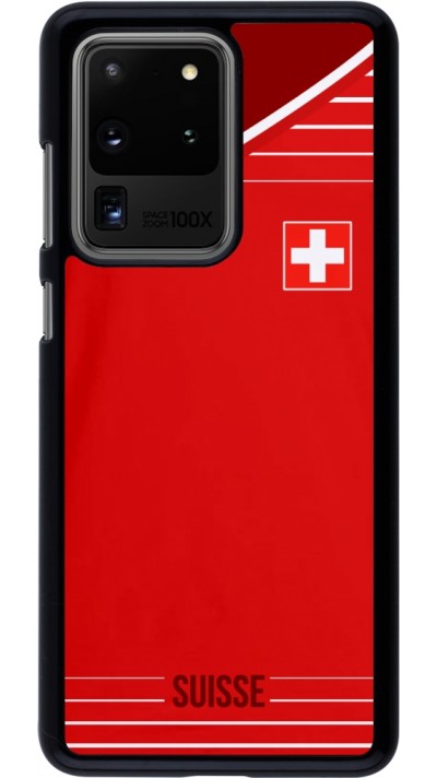 Hülle Samsung Galaxy S20 Ultra - Football shirt Switzerland 2022