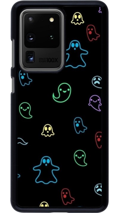 Samsung Galaxy S20 Ultra Case Hülle - Halloween 2024 colorful ghosts