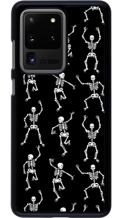 Samsung Galaxy S20 Ultra Case Hülle - Halloween 2024 dancing skeleton