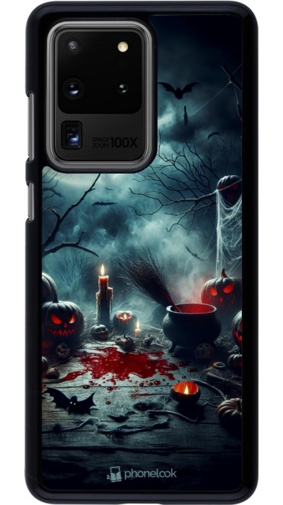 Samsung Galaxy S20 Ultra Case Hülle - Halloween 2024 Dunkler Mond