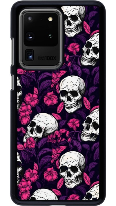 Samsung Galaxy S20 Ultra Case Hülle - Halloween 2024 romantic skulls