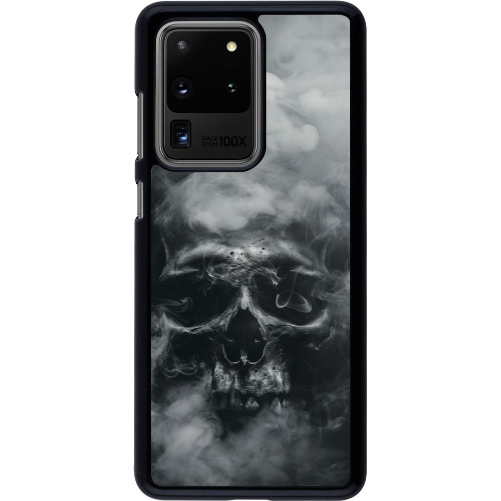 Samsung Galaxy S20 Ultra Case Hülle - Halloween 2024 smoky skull