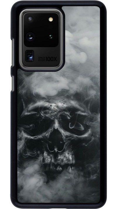 Samsung Galaxy S20 Ultra Case Hülle - Halloween 2024 smoky skull