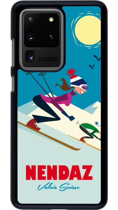 Coque Samsung Galaxy S20 Ultra - Nendaz Ski Downhill