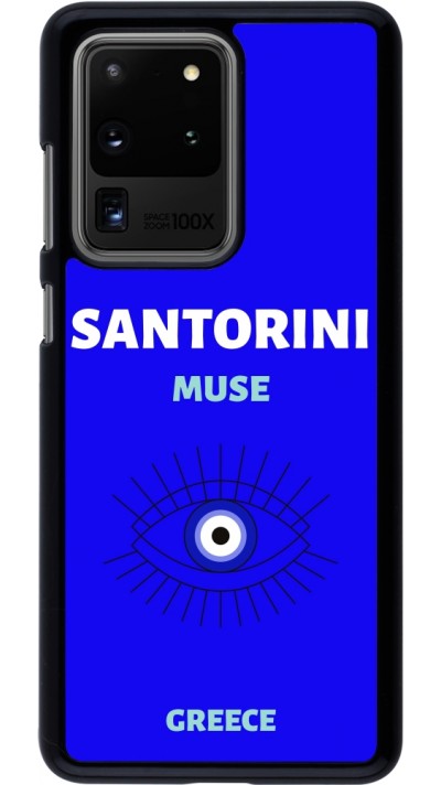 Samsung Galaxy S20 Ultra Case Hülle - Pop Summer Destination Santorini