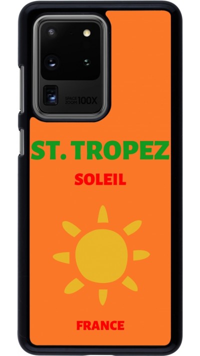 Samsung Galaxy S20 Ultra Case Hülle - Pop Summer Destination St-Tropez