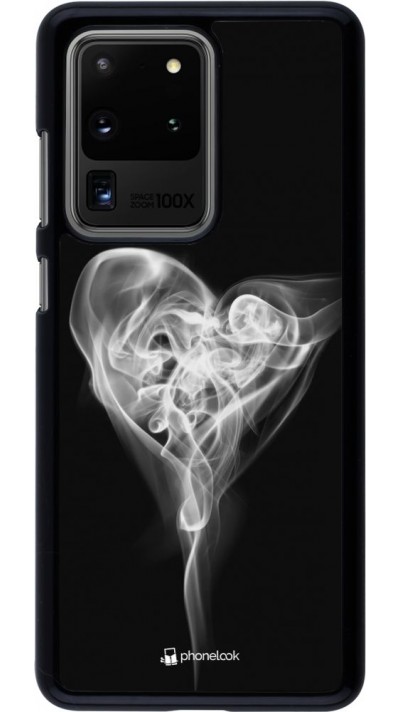 Hülle Samsung Galaxy S20 Ultra - Valentine 2022 Black Smoke