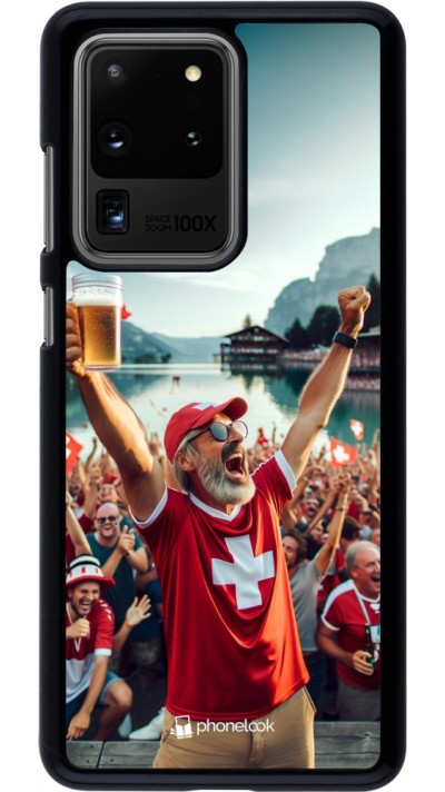 Coque Samsung Galaxy S20 Ultra - Victoire suisse fan zone Euro 2024